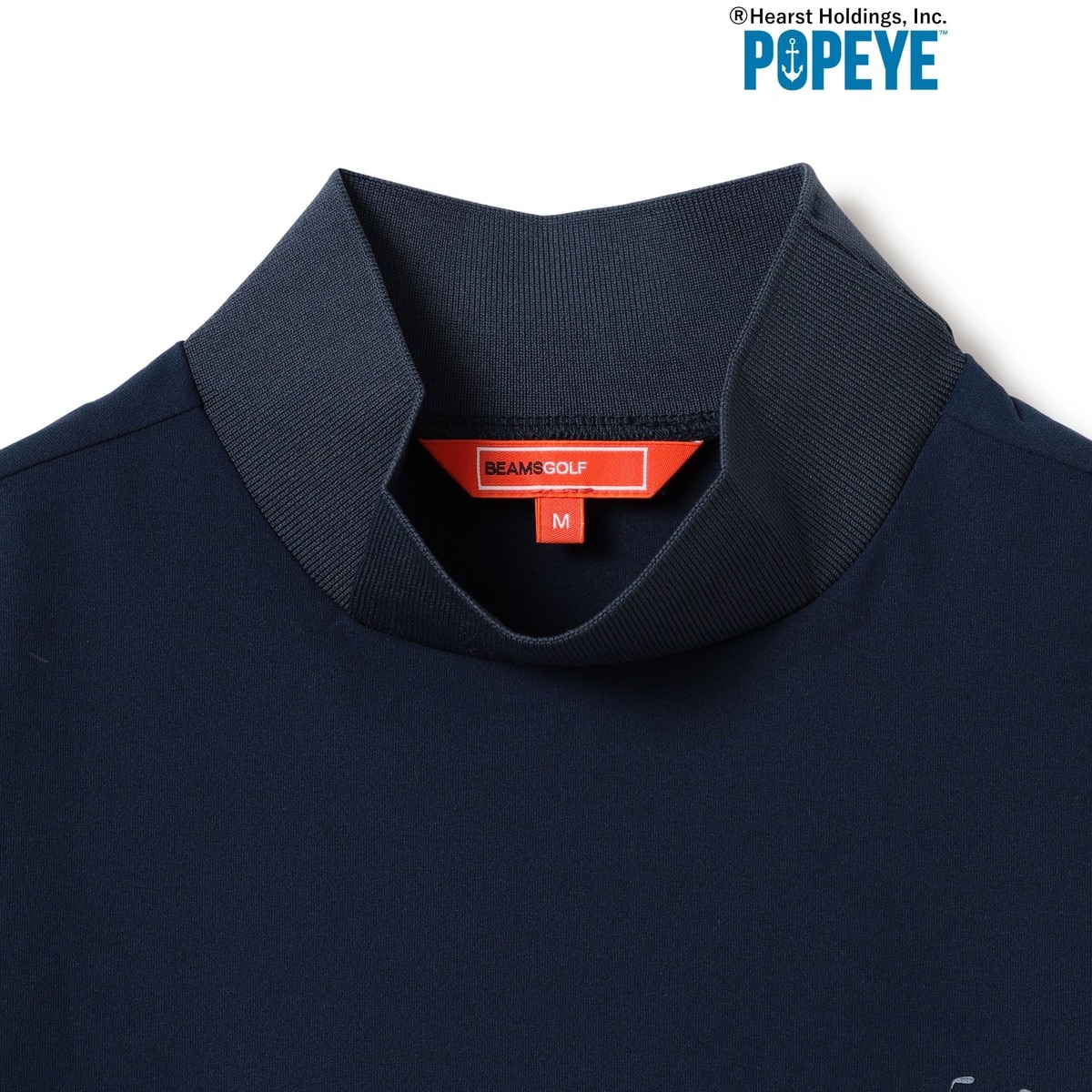 BEAMS GOLF POPEYE(TM)モックネックシャツ レディス(半袖シャツ