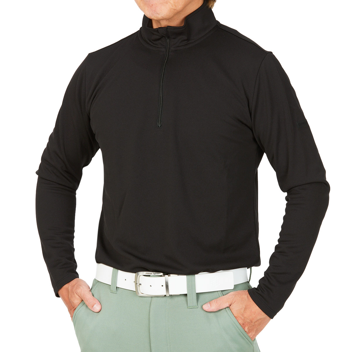 新品PXGゴルフウェアメンズシャツ　長袖　　ハーフジップ 0000749025_p01_01.jpg