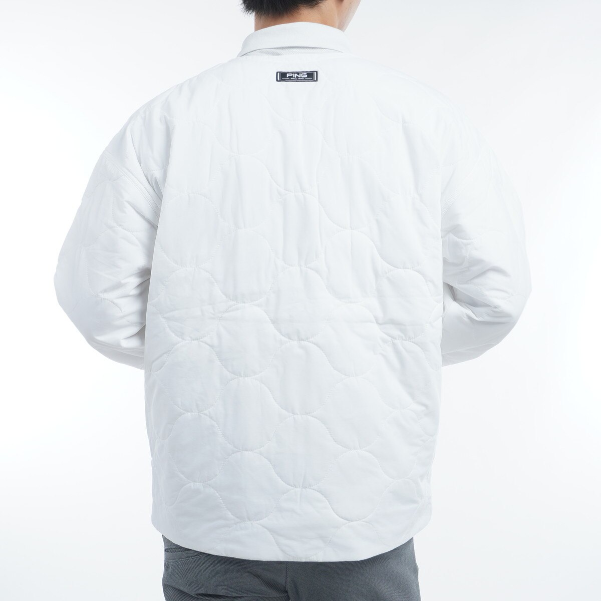 セール・アウトレット】キルティングフルジップ中綿ブルゾン(アウター