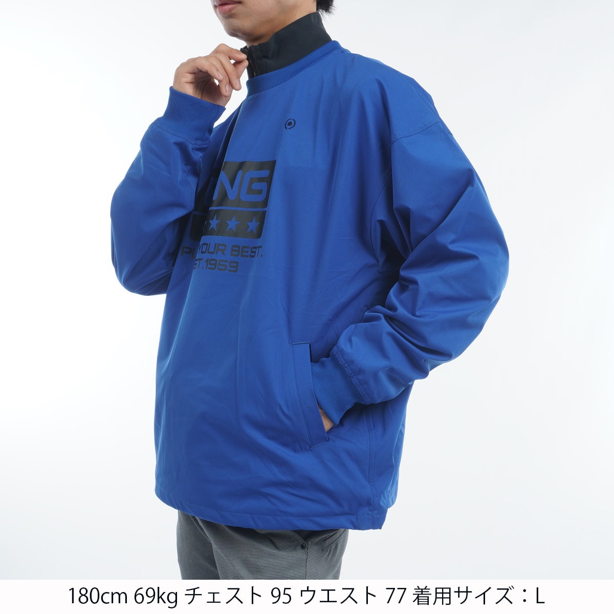 PING 高機能ツインレイヤードストレッチブルゾンセット　サイズM【未使用】 セール・アウトレット】ツインレイヤードアウター(アウター(ブルゾン