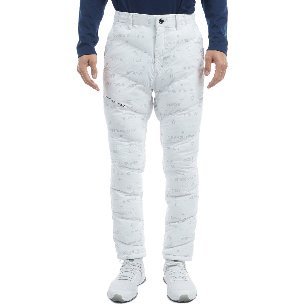PING ホワイト ダウンパンツ PING APPAREL】全方向ストレッチ ダブル