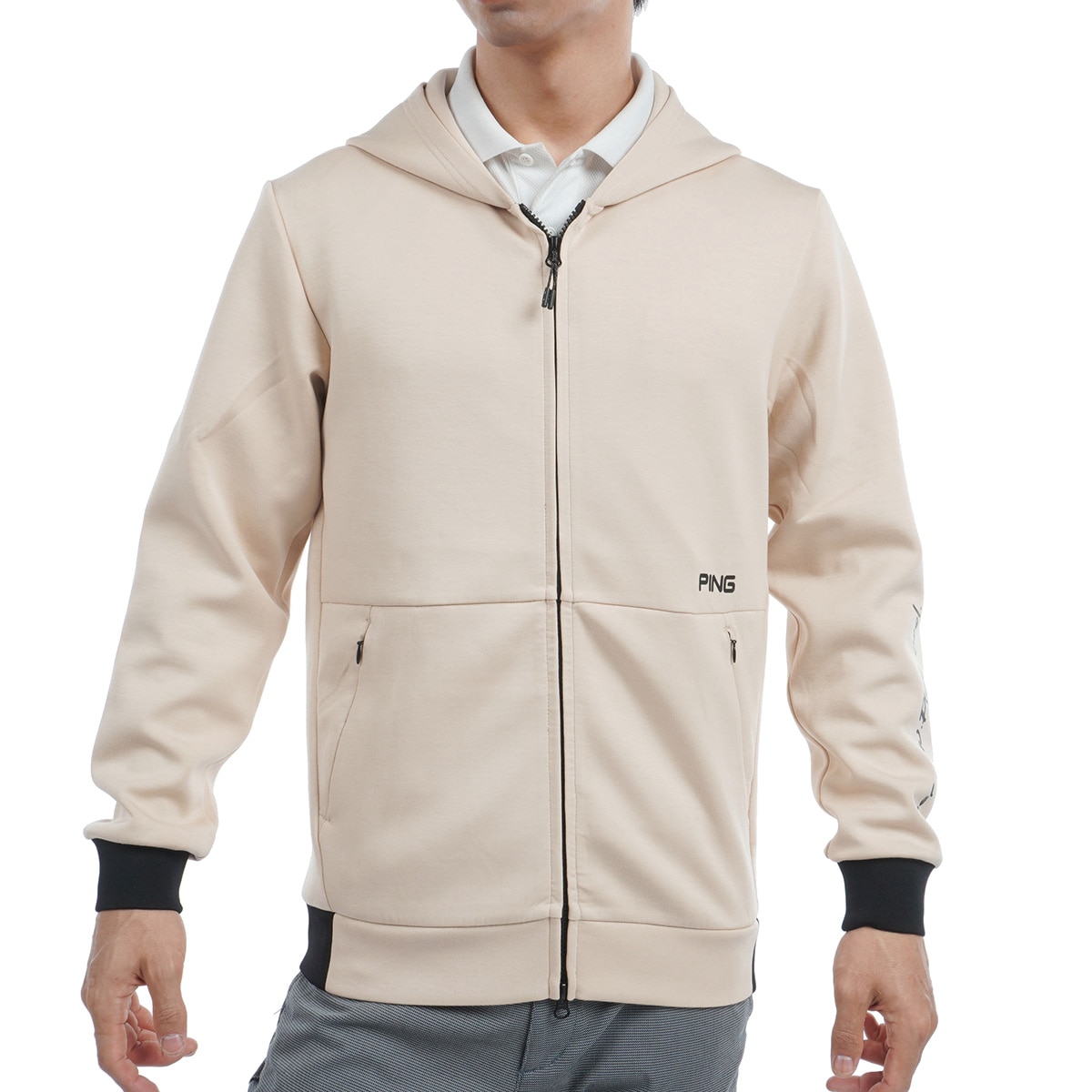 【美品】PING ホワイトフーディ メンズ　　パーカー　M PING ホワイトフーディ メンズ パーカー M 楽天市場】ping
