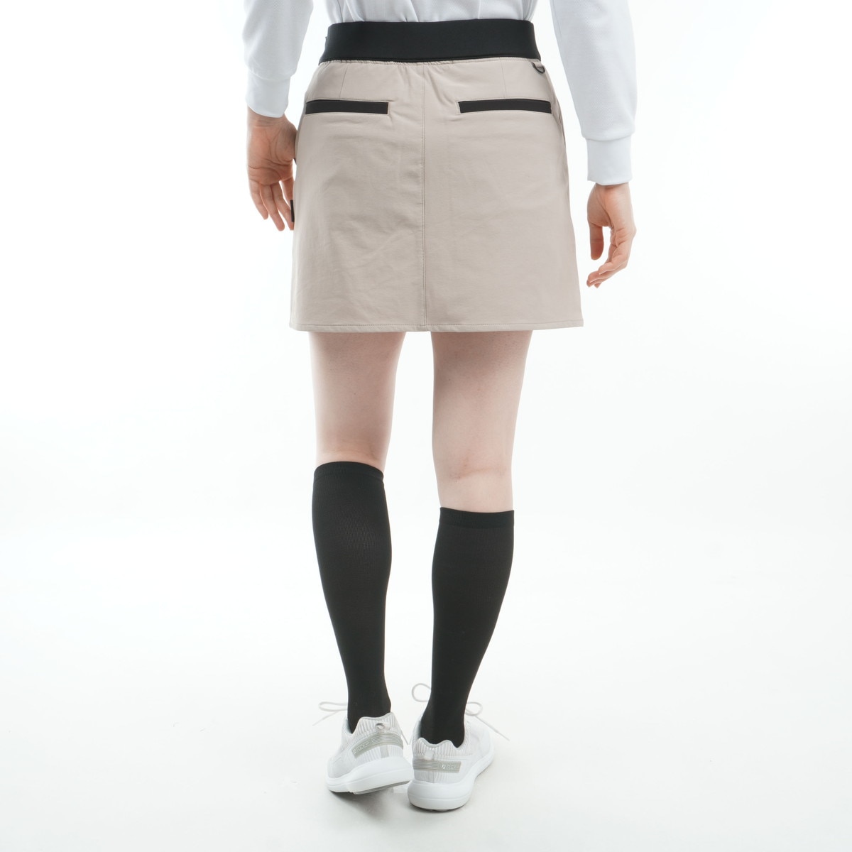 セール・アウトレット】コーデュラ サイドプリーツスカート レディス