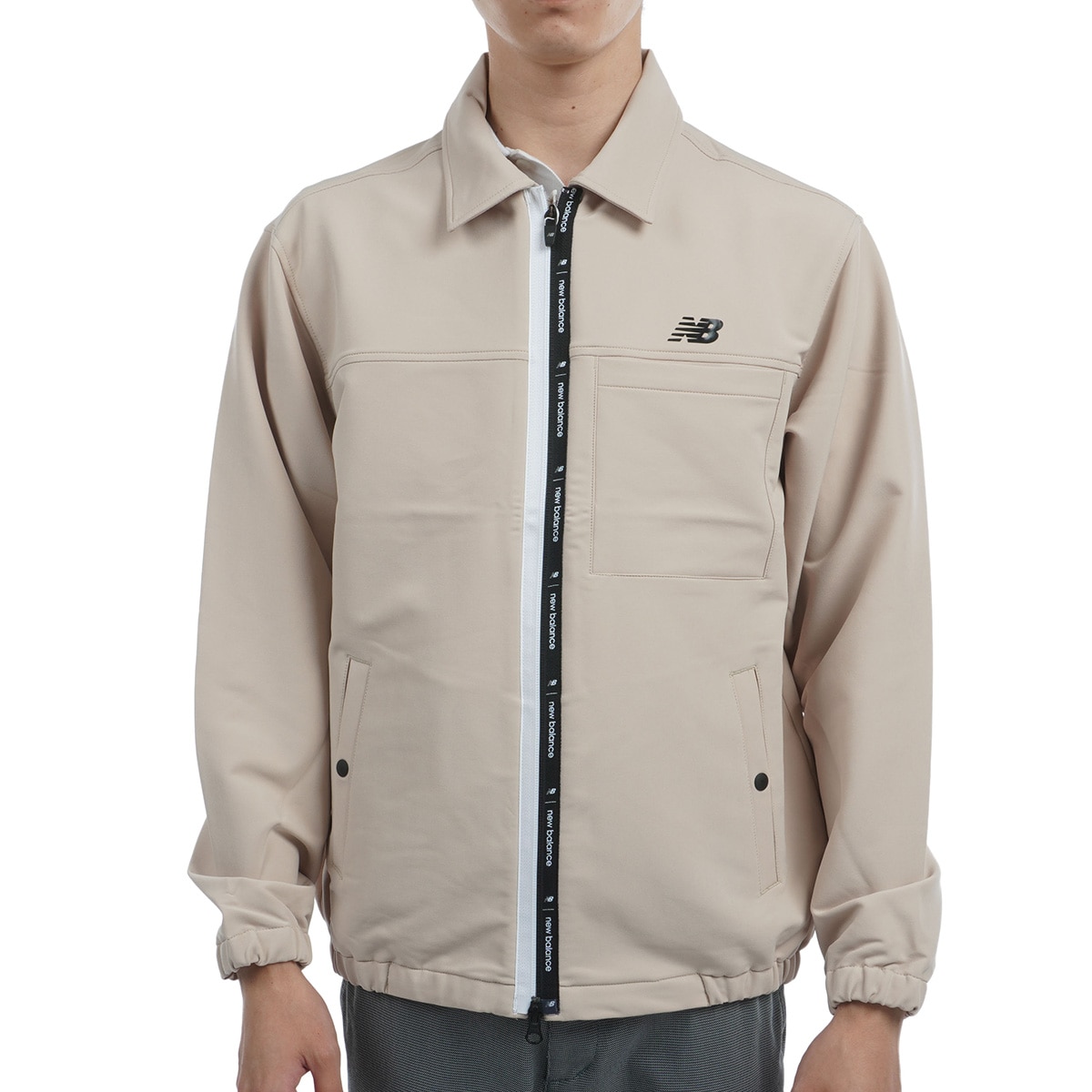 セール・アウトレット】ストレッチ フルジップ コーチジャケット