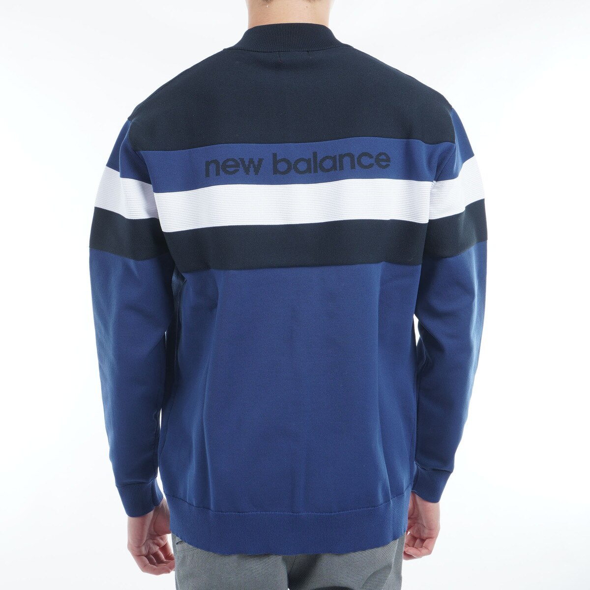 New Balance ハーフジップ セーター グレー Mサイズ 楽天市場】【30%OFF】ニューバランスゴルフ ニット メンズ