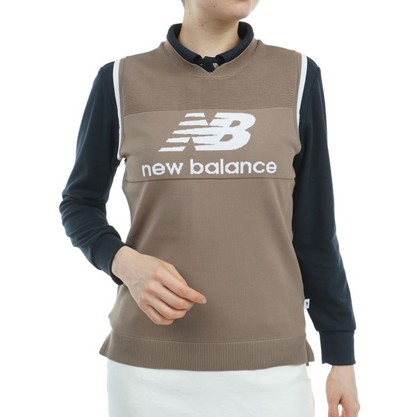 ストレッチ クルーネックニットベスト レディス(ベスト)|New Balance 