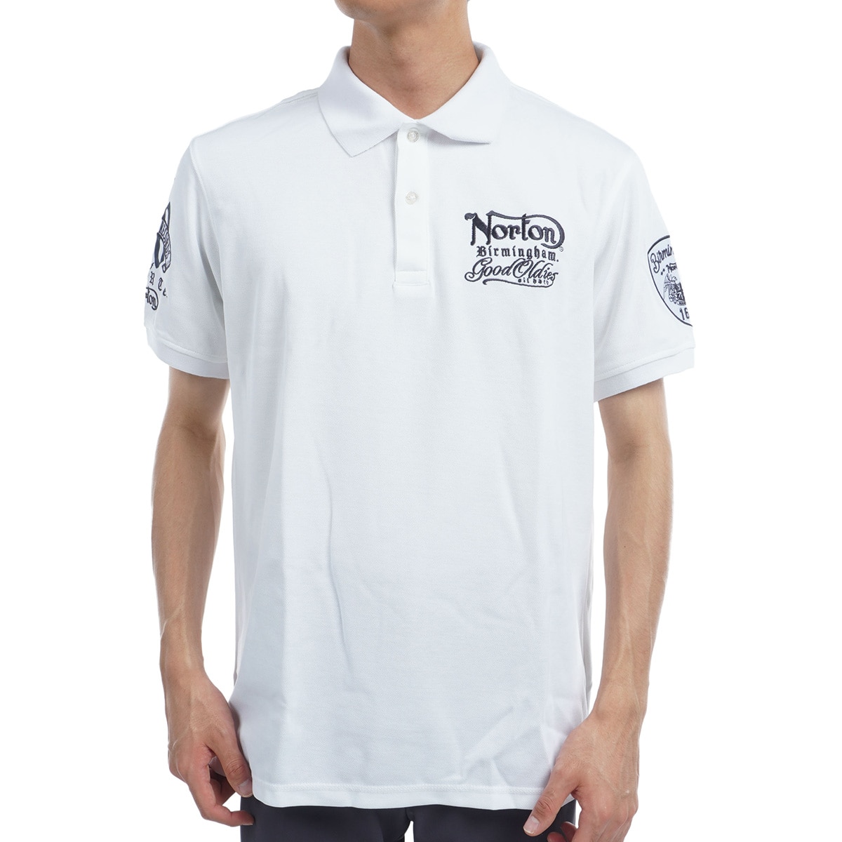Norton Golf ポロシャツ Lサイズ ホワイト GOLF WAVE ポロシャツ [全3色] – muta Online Store