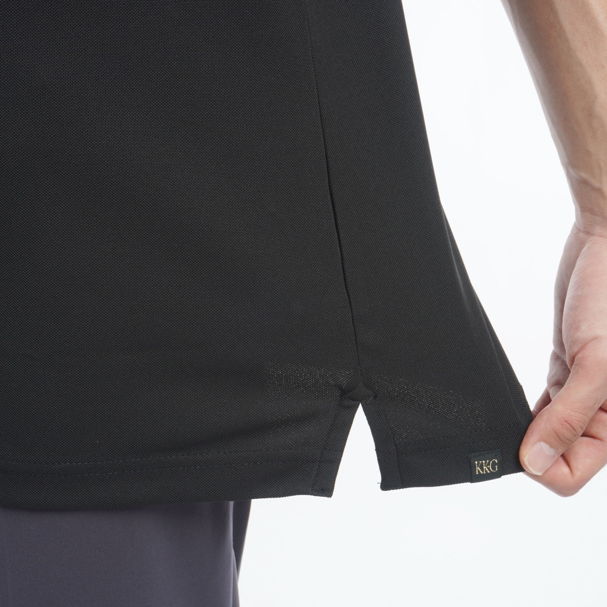 ドライ 鹿の子 フェイクレイヤード MAX 半袖ポロシャツ(半袖シャツ