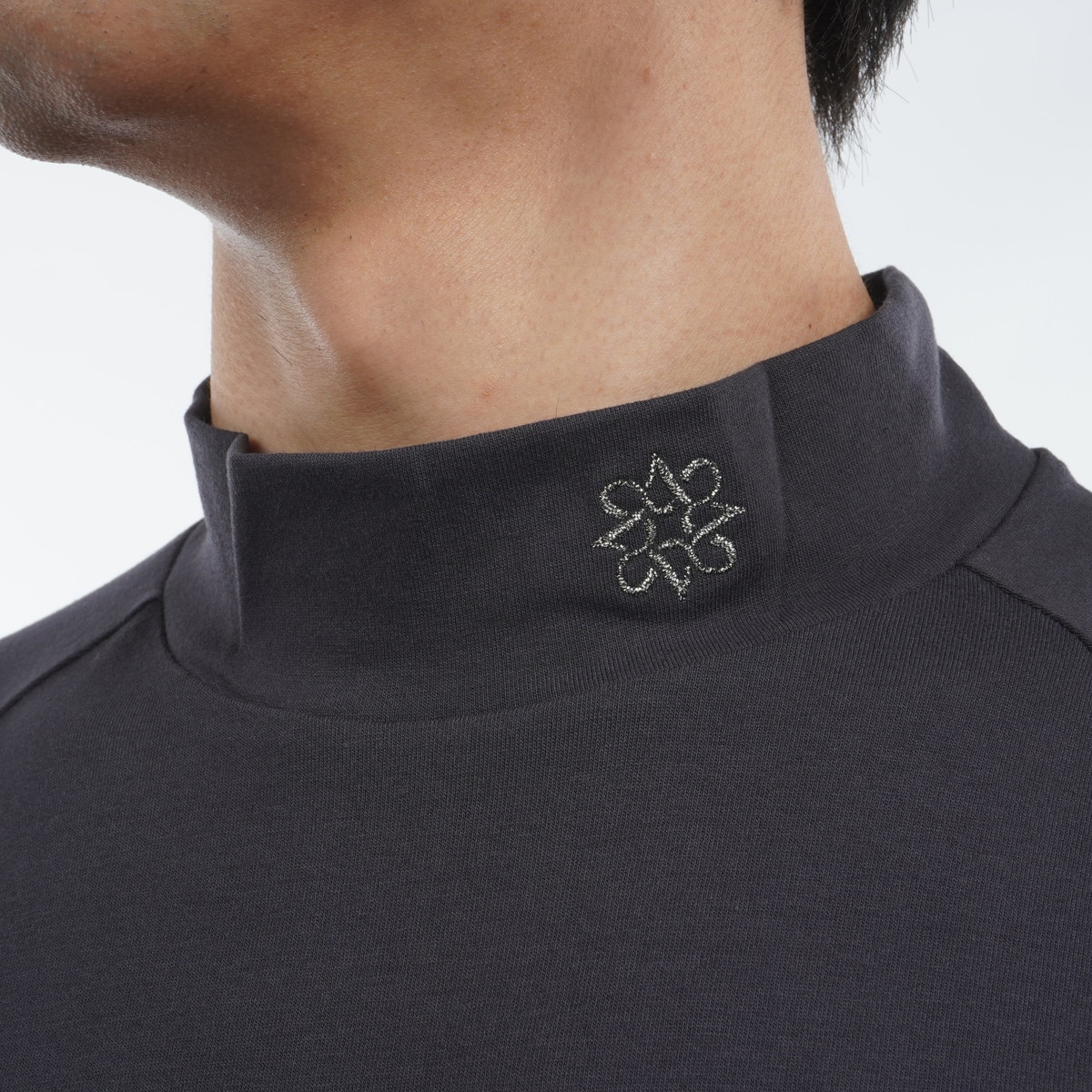 セール・アウトレット】ベア天竺 ハイネック長袖シャツ(長袖シャツ