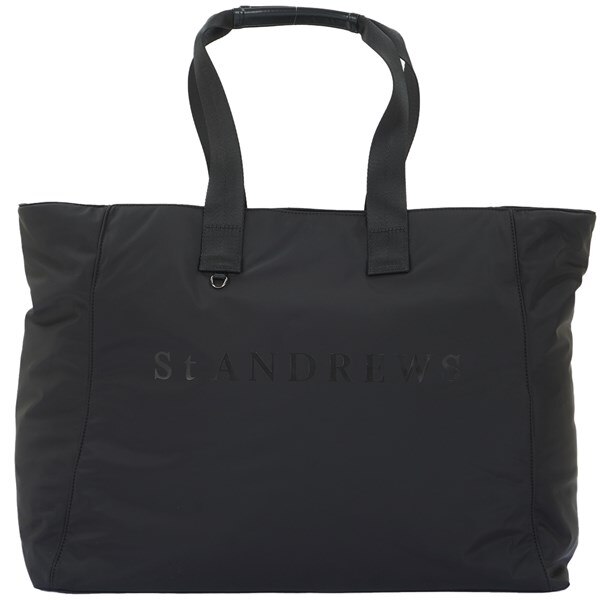 St ANDREWSセントアンドリュース新品未使用ロッカーバック黒トート 