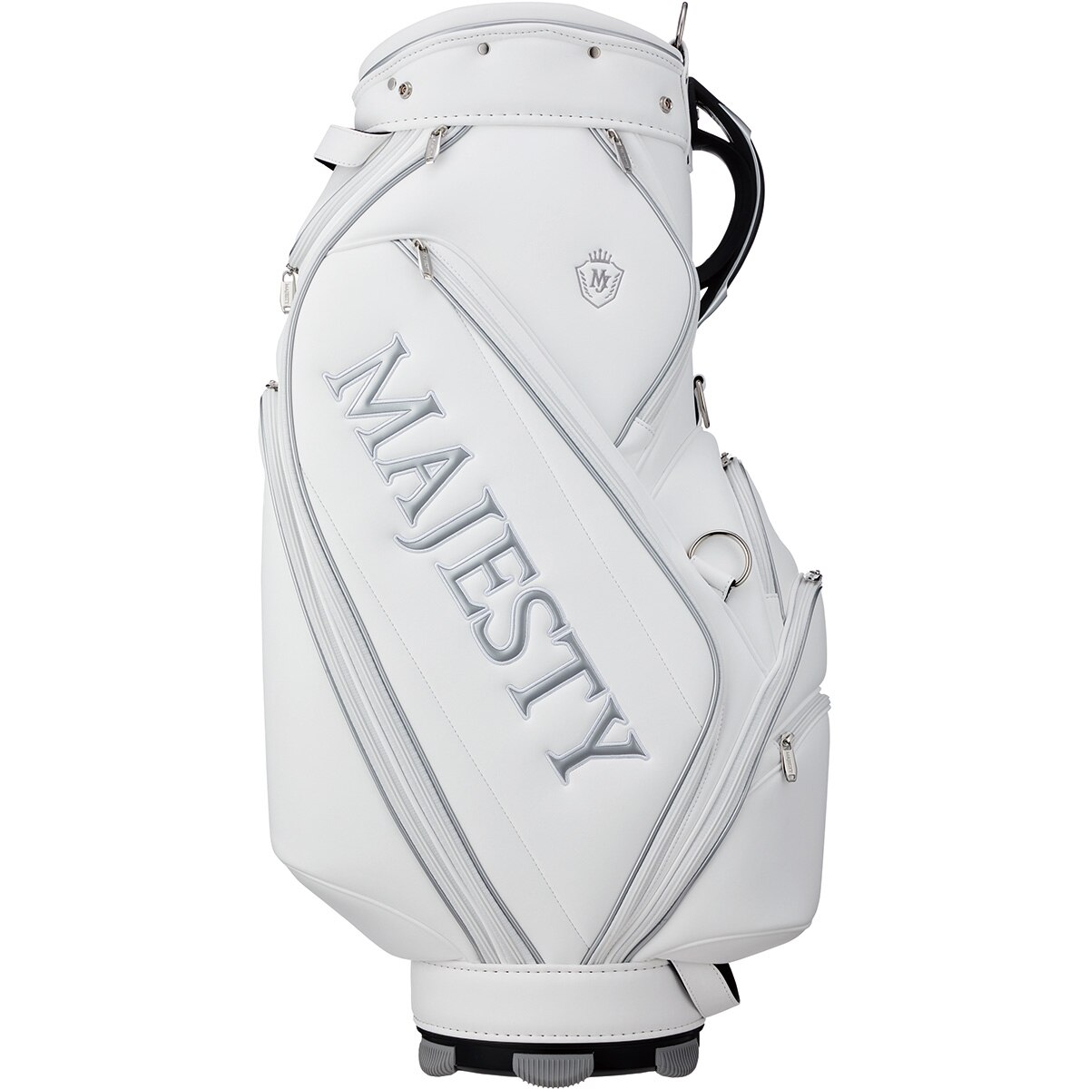 MAJESTY ゴルフキャディバッグ ホワイト　本日値引き終わり MAJESTY キャディバッグ ホワイト ゴルフ