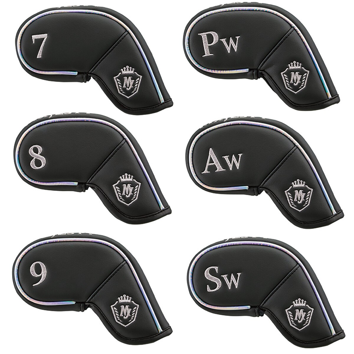 デッドストック　未使用　マジェスティロイヤル専用アイアンカバーセット マジェスティ ロイヤル アイアンセット 5本組(6-9,PW)の通販 テレ東