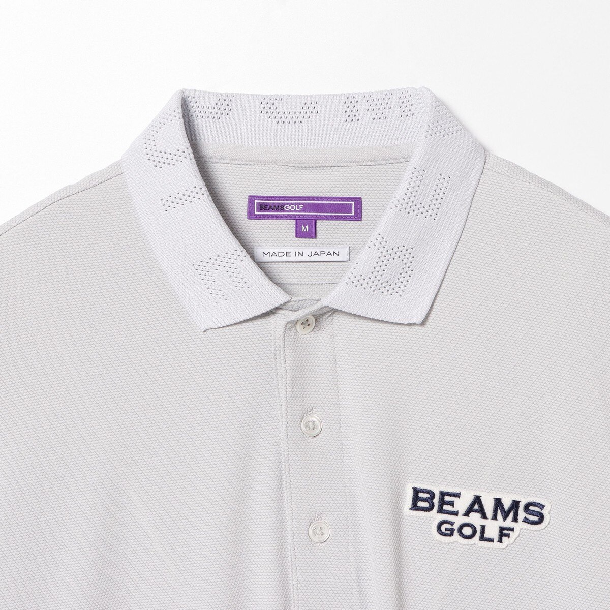 BEAMS GOLF PURPLE LABEL コーデュラ(R)ストレッチ ポロシャツ