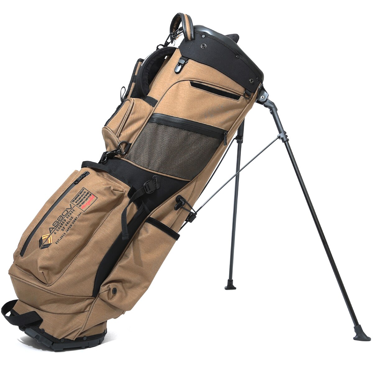 良品　アッソブ　スタンド　キャディバッグ　AS2OV GOLF dショッピング |【正規品1年保証】アッソブ キャディバッグ メンズ