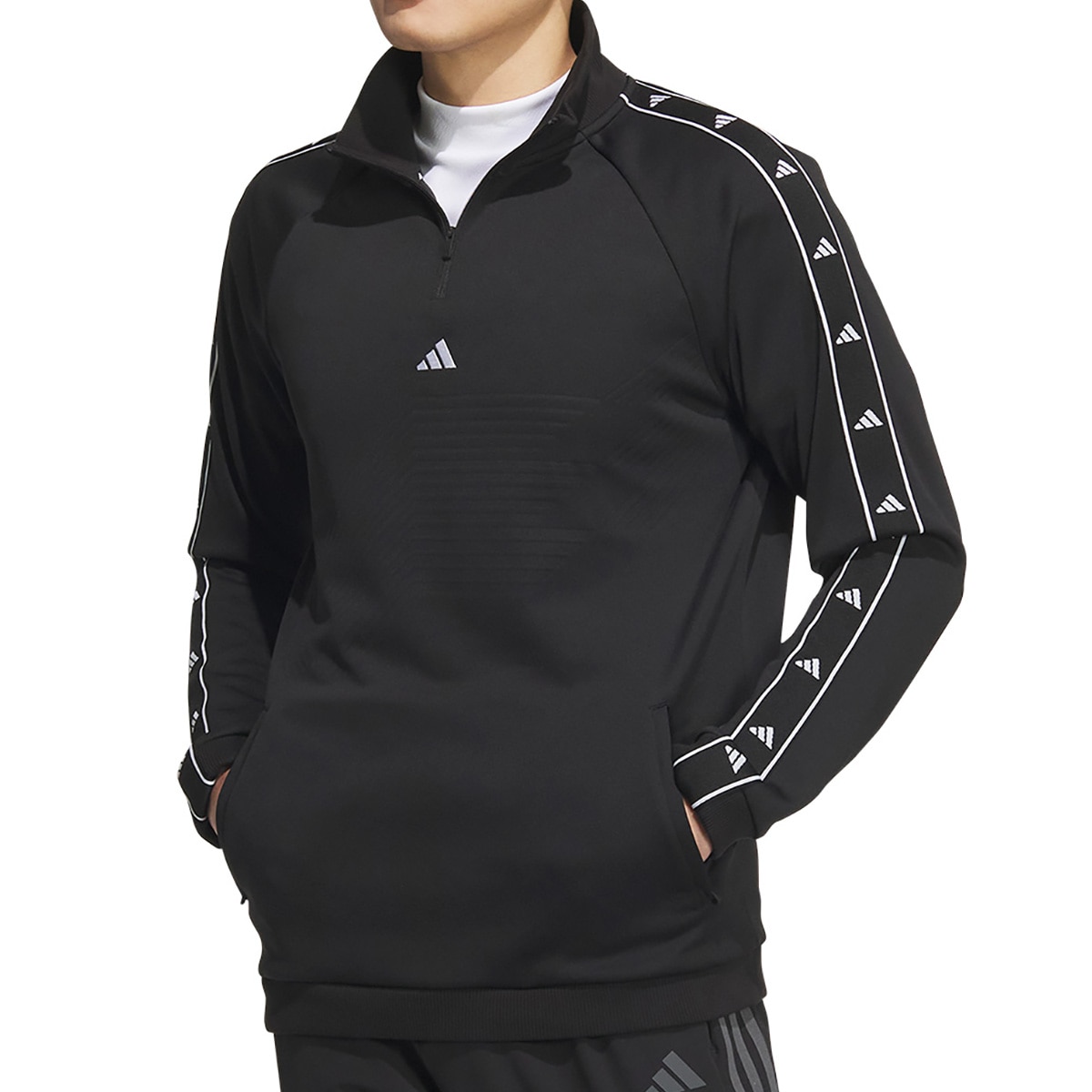 adidas アディダス ゴルフウェア 長袖ウインドブレーカー 秋 冬