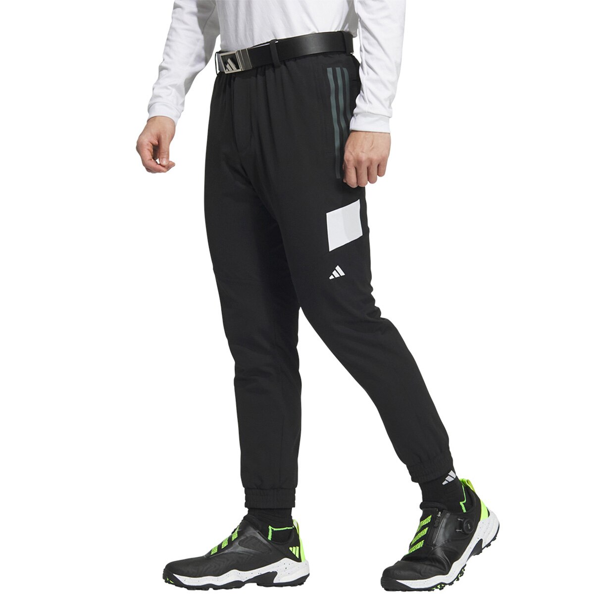 adidas × HYKE ジョガーパンツ ブラック 黒 adidas◇Originals ワイドレッグ ジョガー パンツ BLACK 送料込