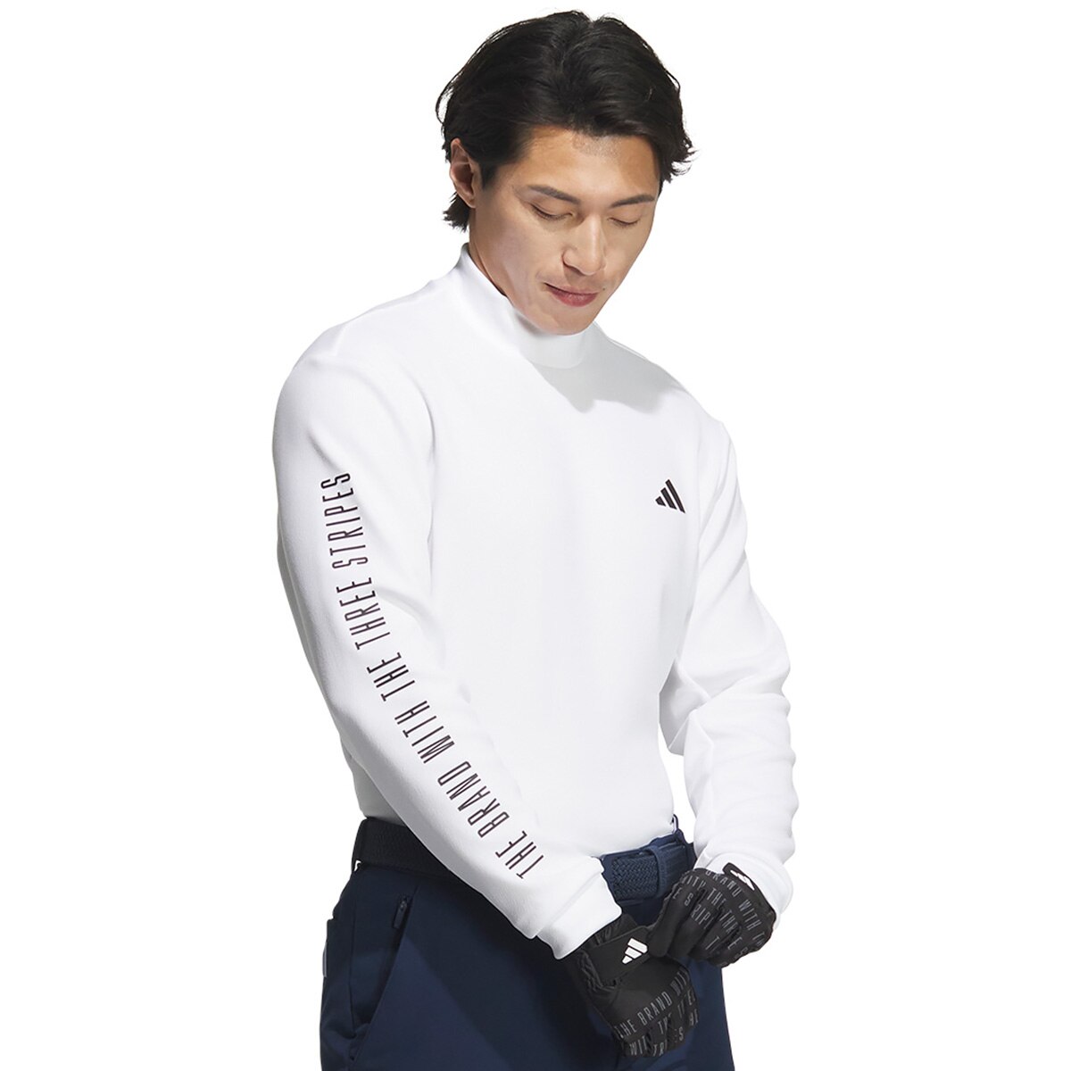 adidas アディダス ゴルフ モックネック　長袖シャツ XL 新品 adidas アディダス ゴルフ モックシャツ レディース 長袖 シャツ