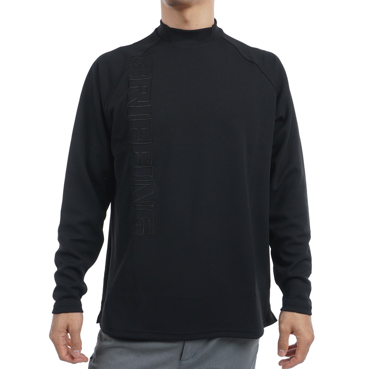 BRIEFING タイダイハイネックリラックスフィットシャツ MEN'S GRAPHIC HIGHNECK （リラックスフィット）（メンズ