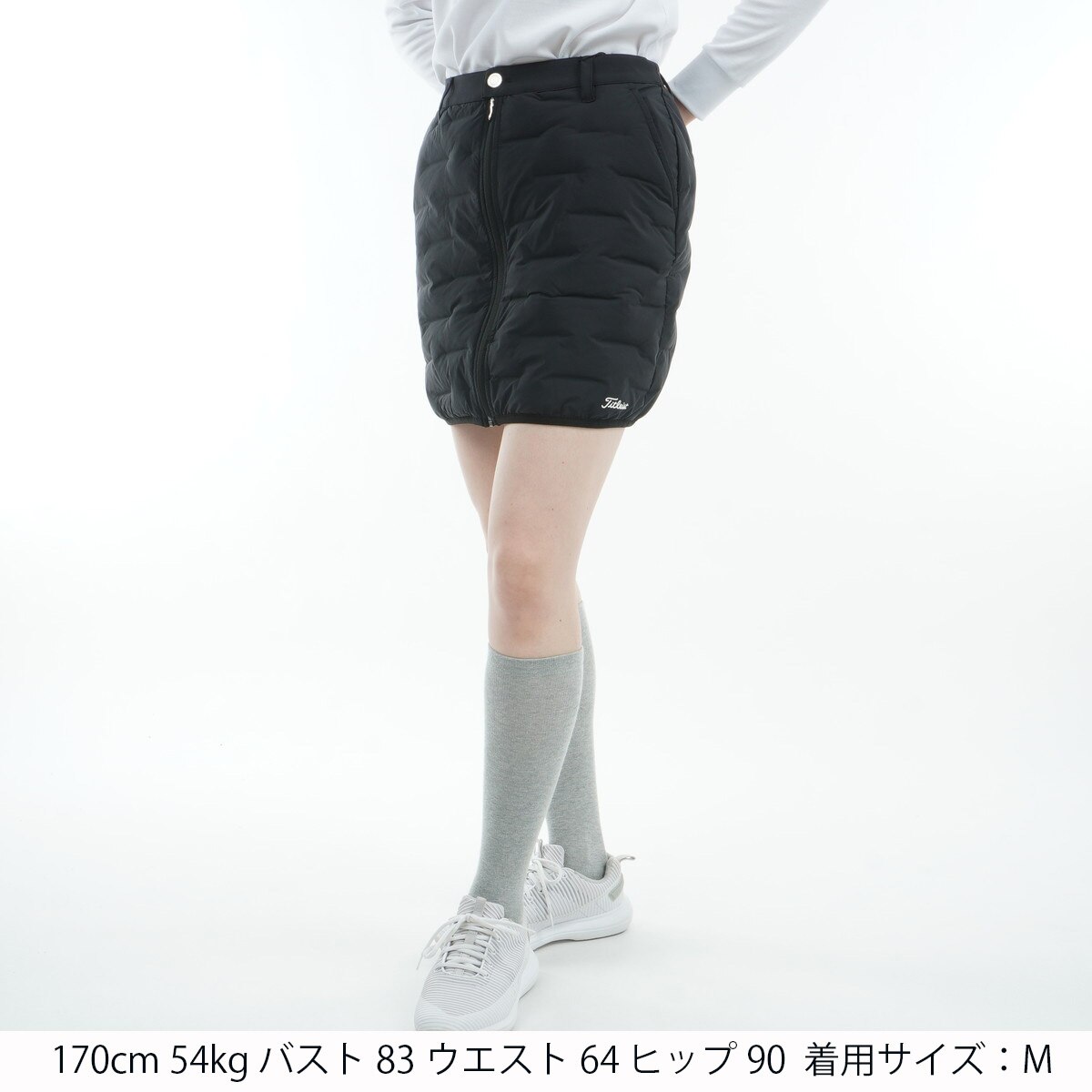 Titleist - ☆Titleist golf☆ タイトリスト韓国　軽量ダウン　ラップスカート ☆Titleist golf☆ タイトリスト韓国 軽量ダウン ラップスカート