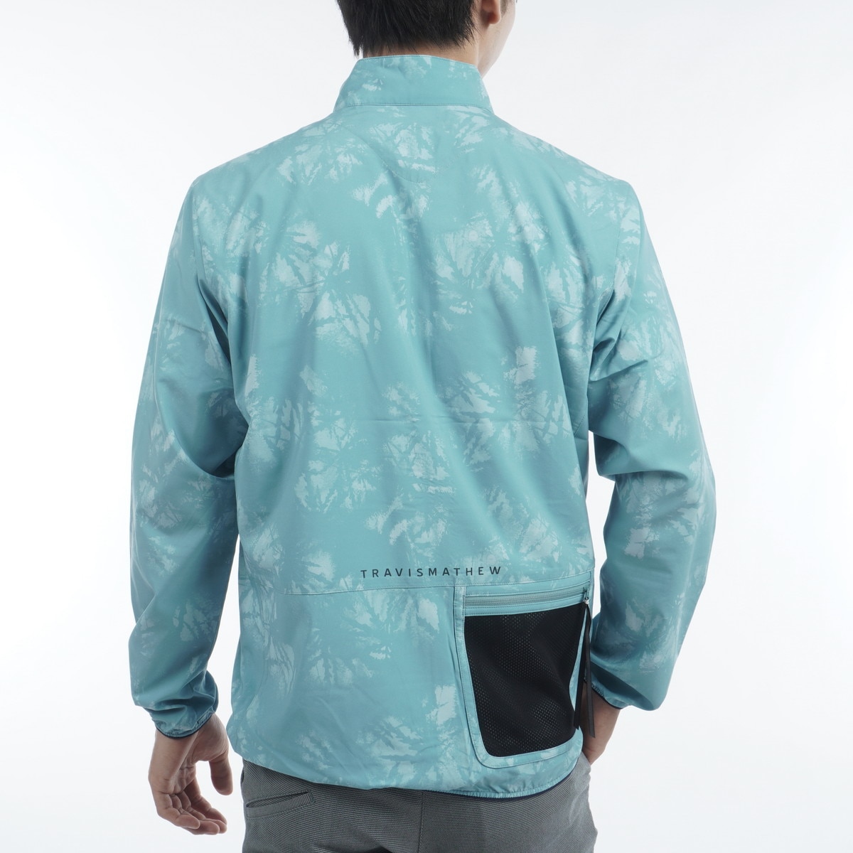 ２４時間限定価格【トラヴィスマシュー】ライトジャケット Ｌサイズ ブルー TravisMathew（トラヴィスマシュー）」のライトアウターがゴルフから