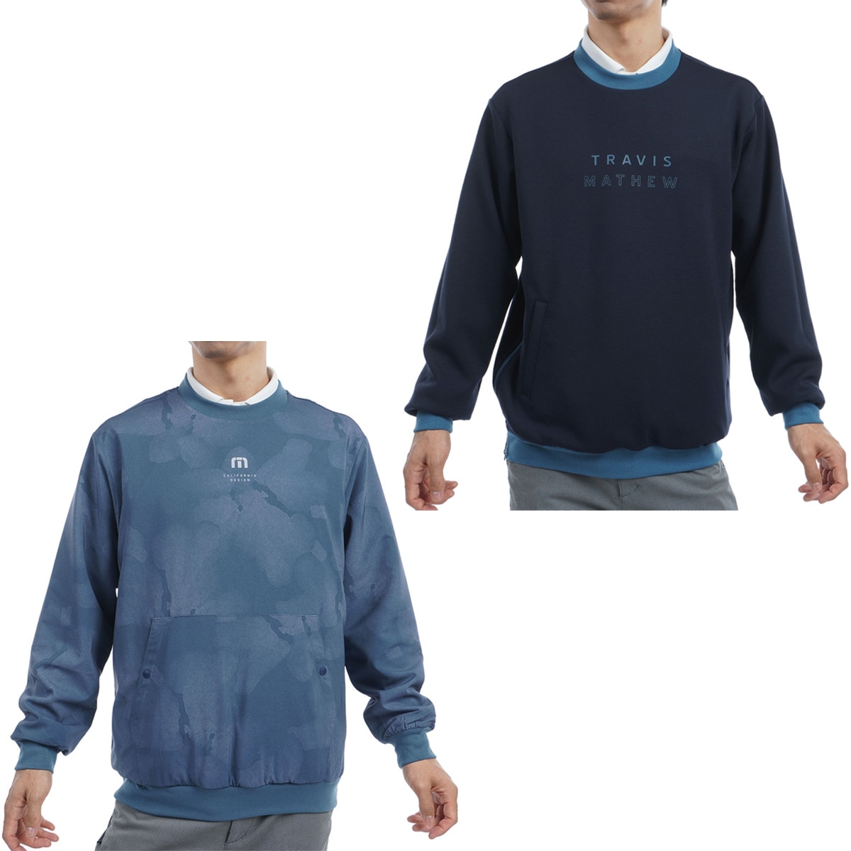 トラヴィスマシュー Travis Matheリバーシブル スニードジャケット　L Travis Mathew】トラヴィスマシュー リバーシブル スニード ジャケット