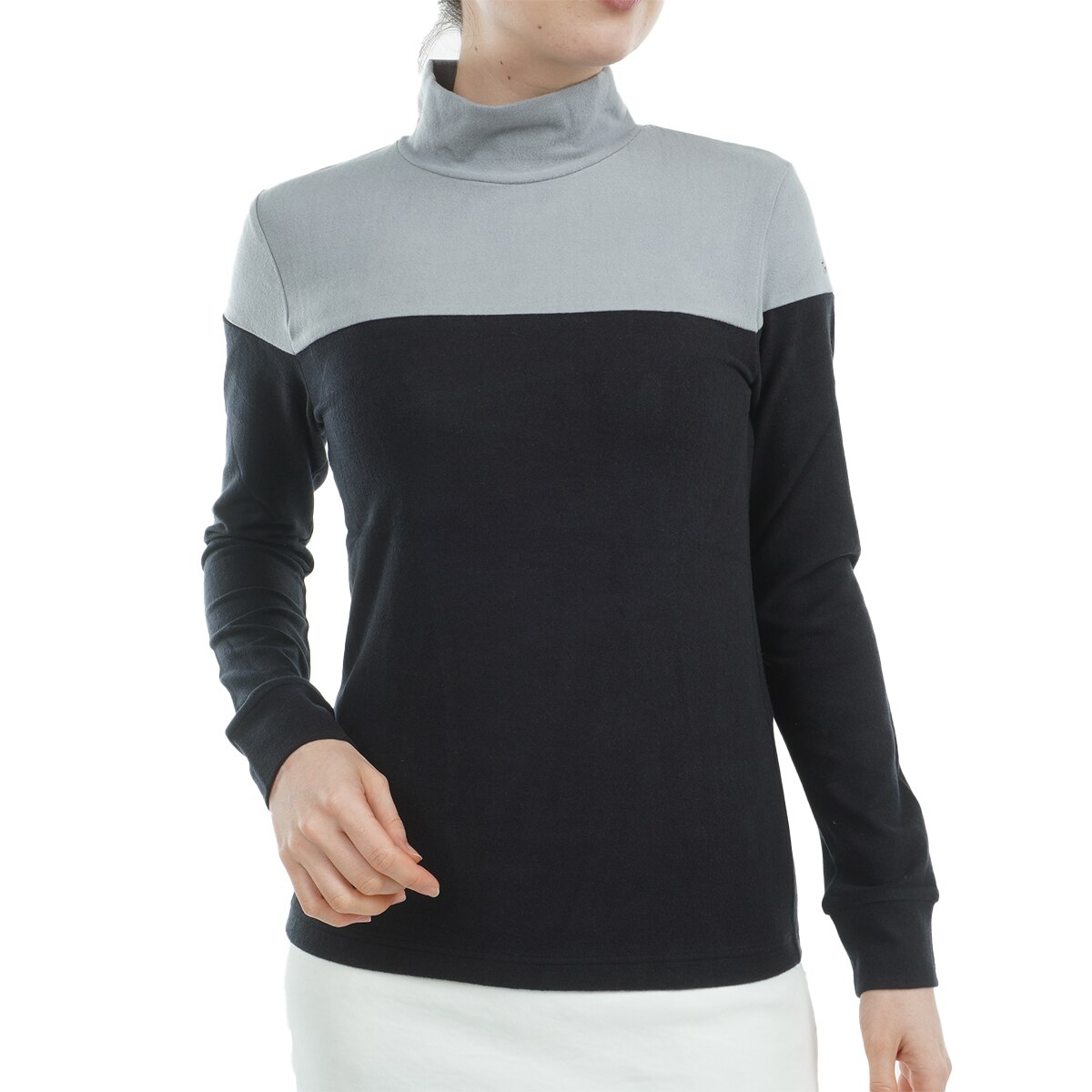 TRAVISMATHEW グレー タートルネック シャツ TRAVISMATHEW グレー タートルネック シャツ