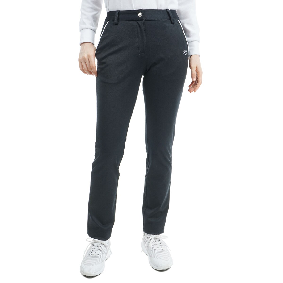 セール・アウトレット】ストレッチ ニットピケパンツ レディス