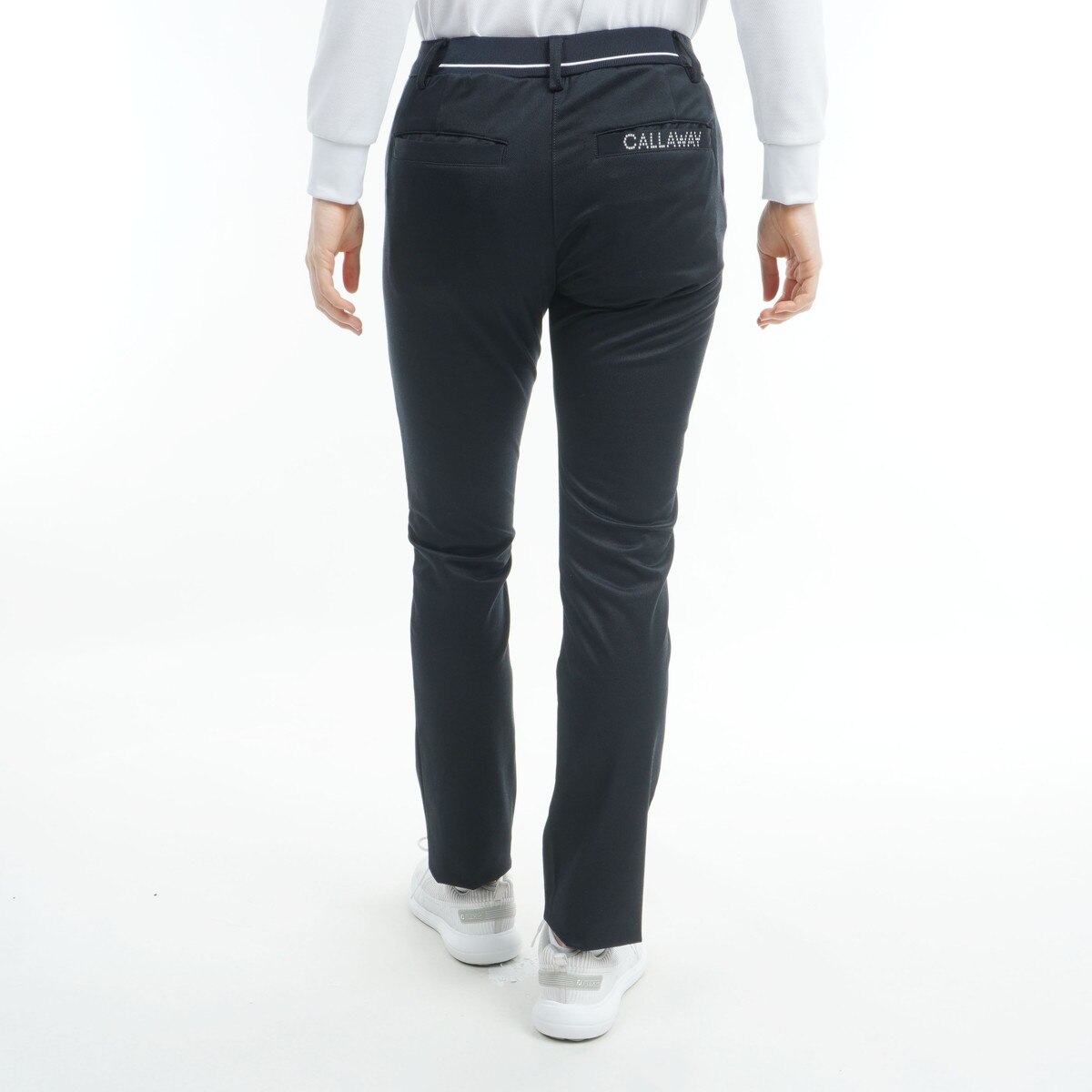 セール・アウトレット】ストレッチ ニットピケパンツ レディス