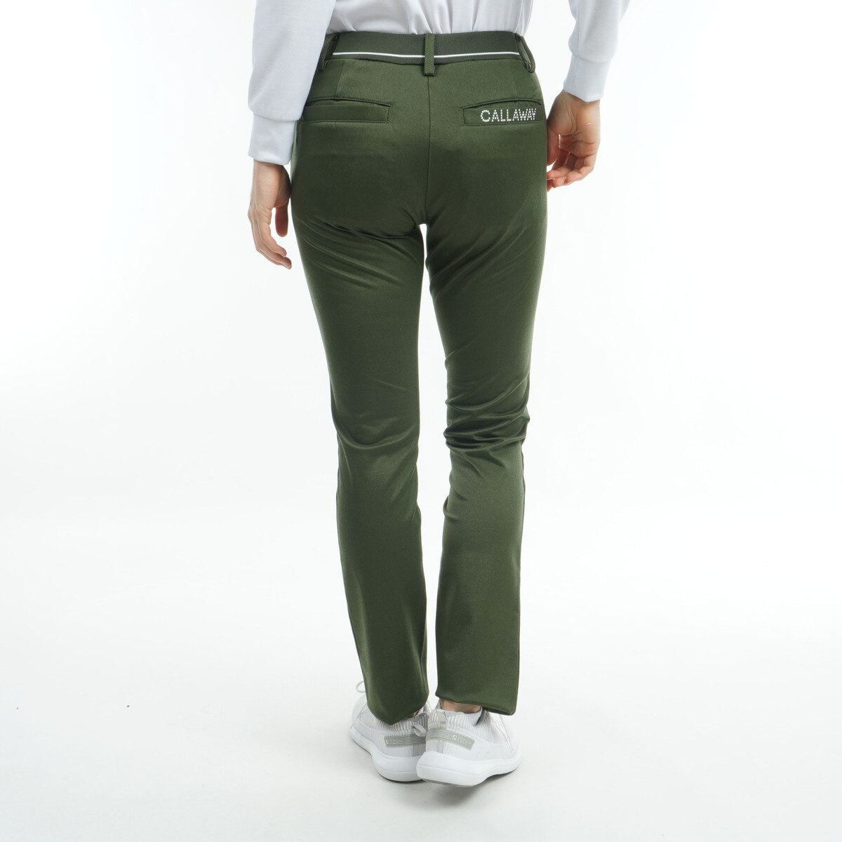 セール・アウトレット】ストレッチ ニットピケパンツ レディス