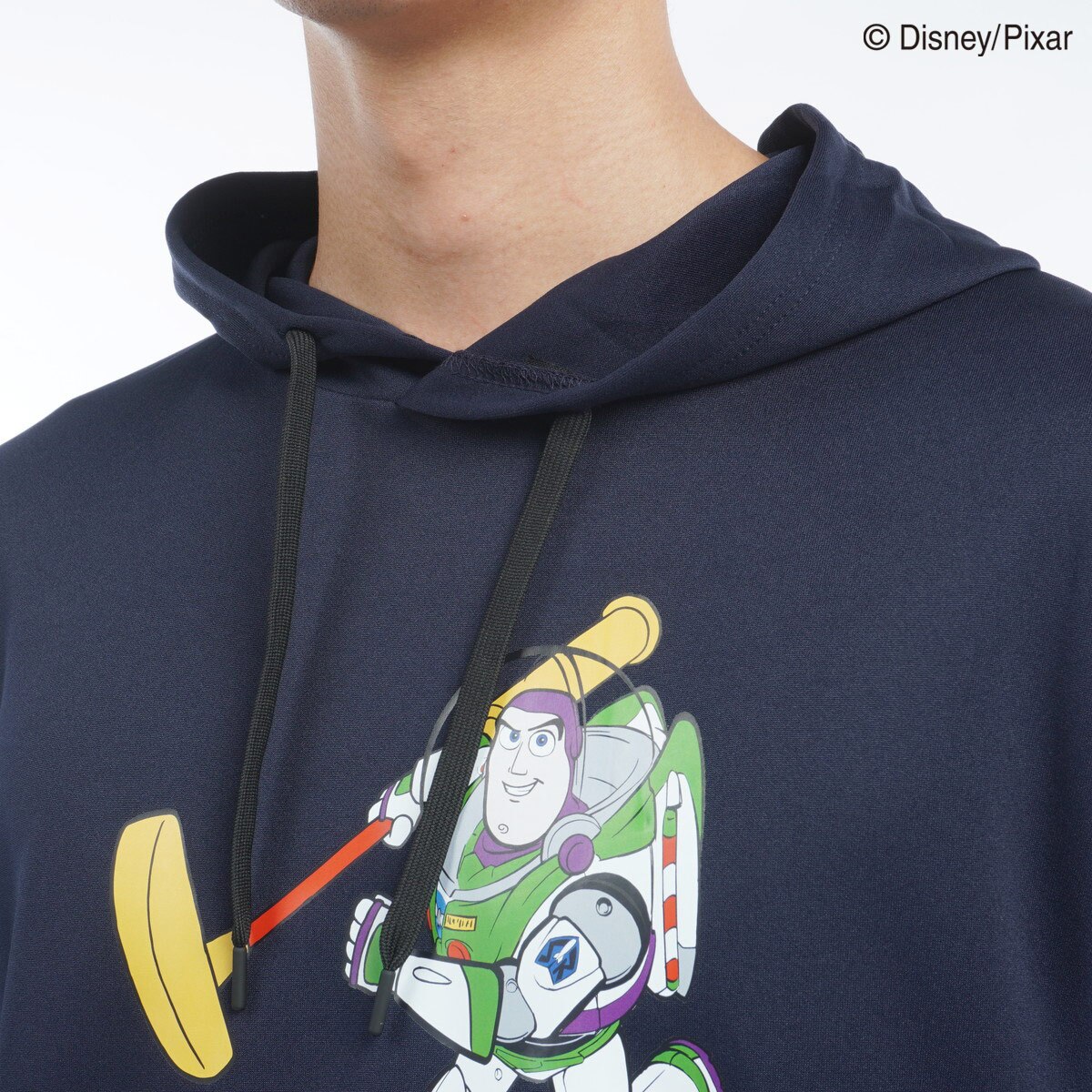 ★美品★Callaway　TOYSTORYコラボ　ダンボールスエットパーカー　M キャロウェイ CA マルチロゴダンボールパーカー レディース