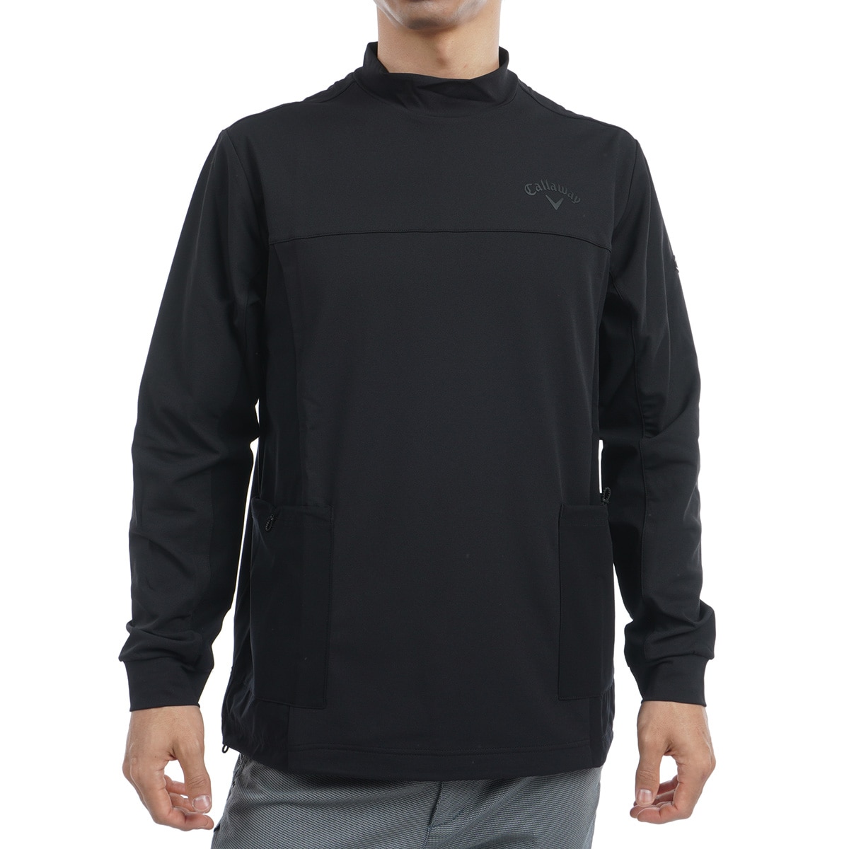 CPG GOLFブラック 長袖ポロシャツ サイズ2 CPG GOLFブラック 長袖ポロシャツ サイズ2 CPG GOLFブラック