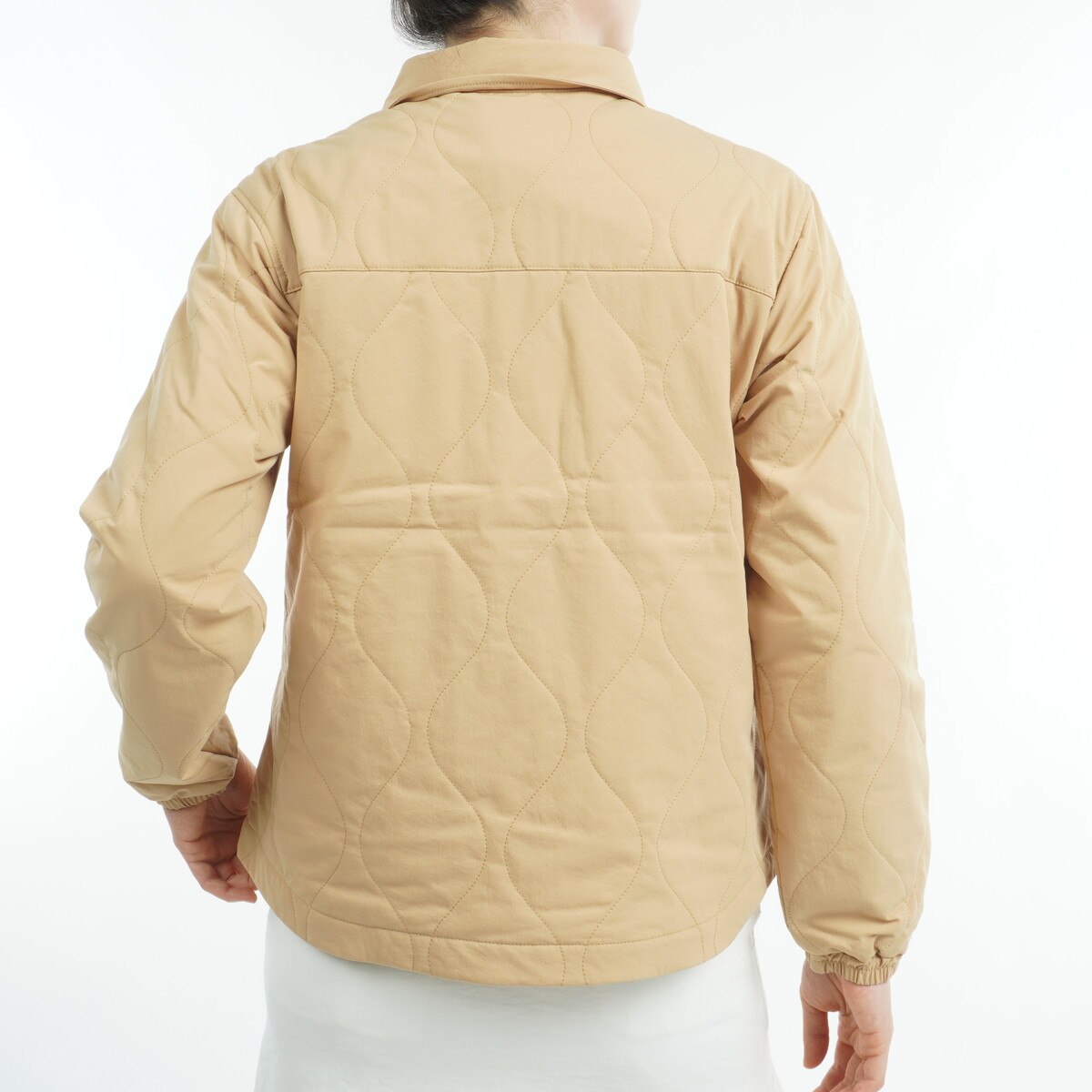 セール・アウトレット】ストレッチ 中綿キルトジャケット レディス