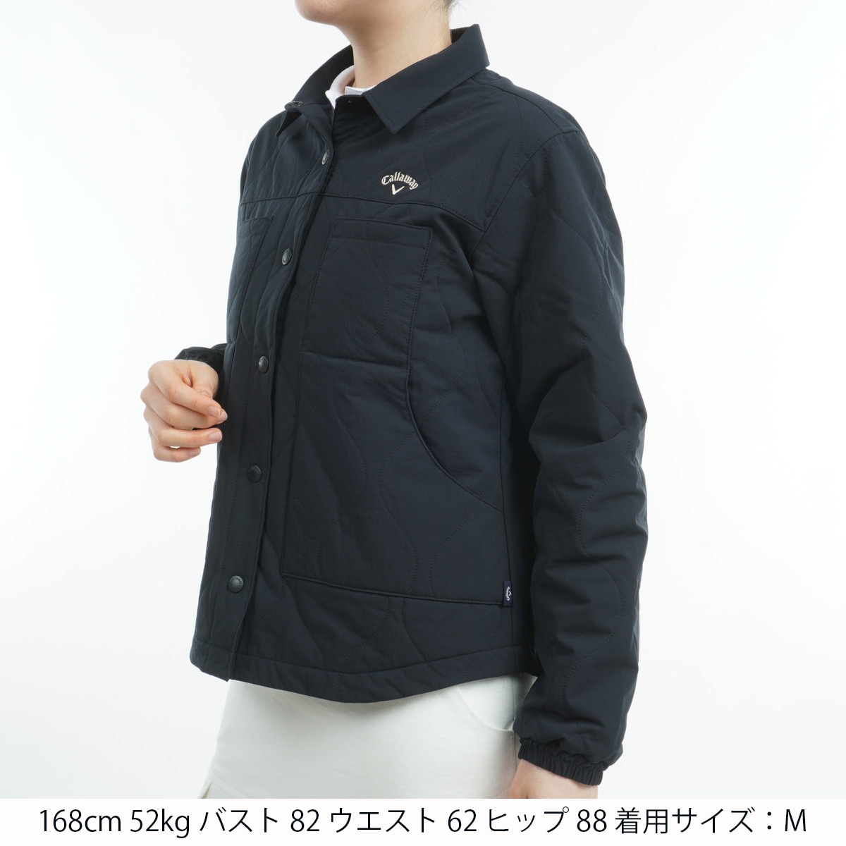 セール・アウトレット】ストレッチ 中綿キルトジャケット レディス