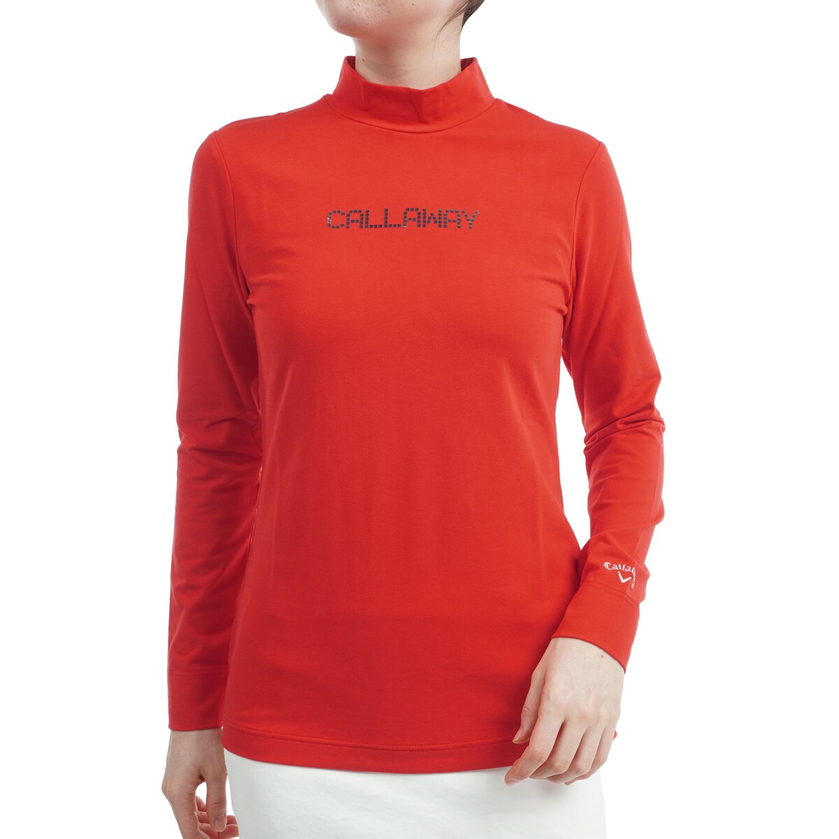 PXG ゴルフ レディース セーター ゴルフウェア 長袖 オレンジ