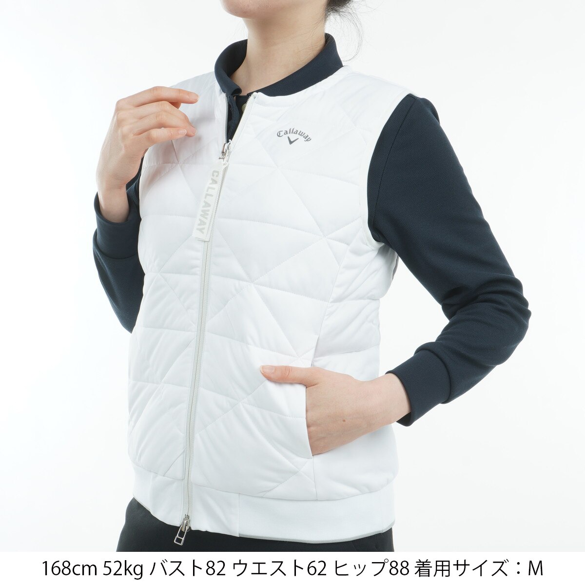 新品 定価31,900円　RXL ストレッチ フルジップ ベスト　ゴルフ 楽天市場】ベスト（サイズ（S/M/L）M）（メンズウェア｜ウェア