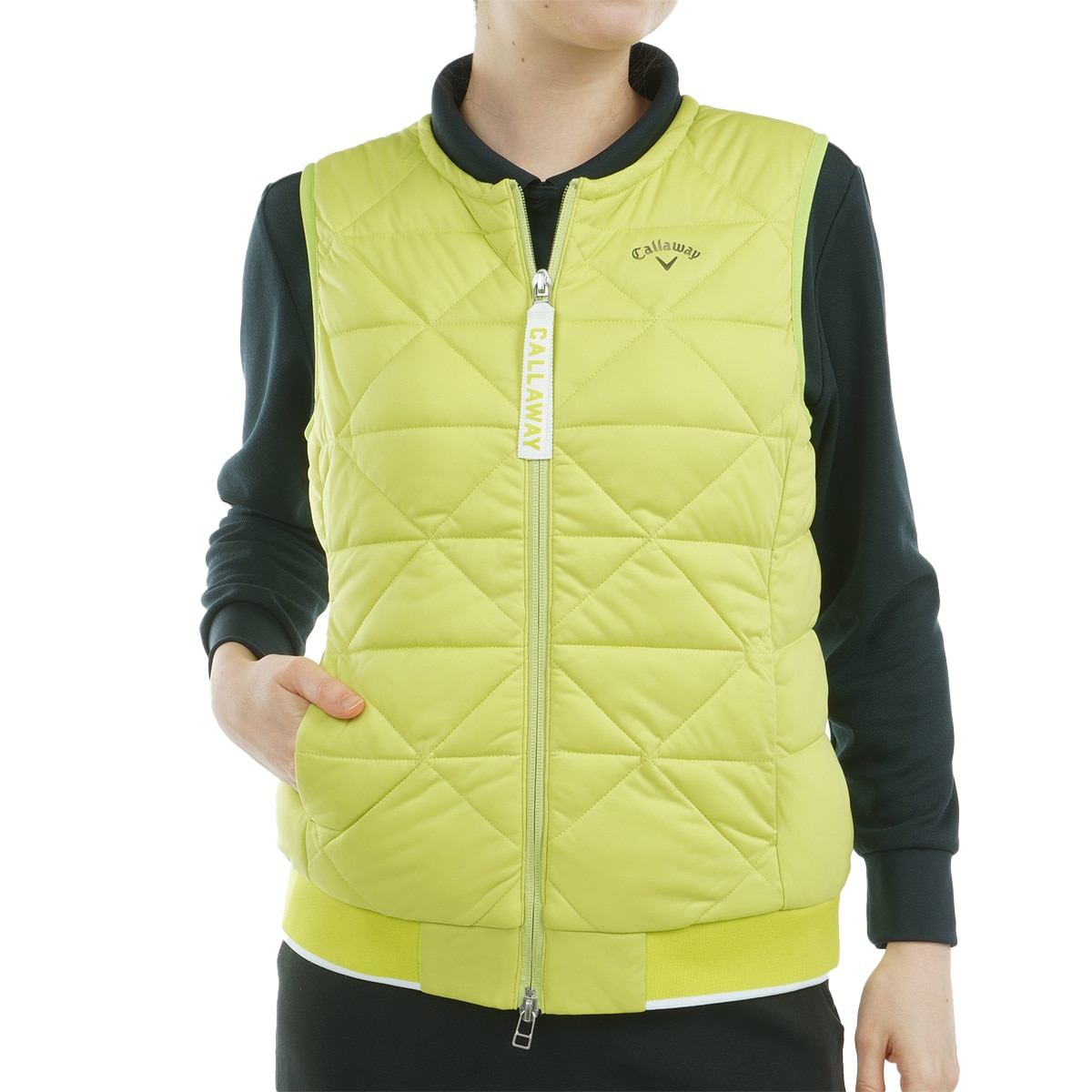 セール・アウトレット】スターストレッチ フルジップ中綿ベスト