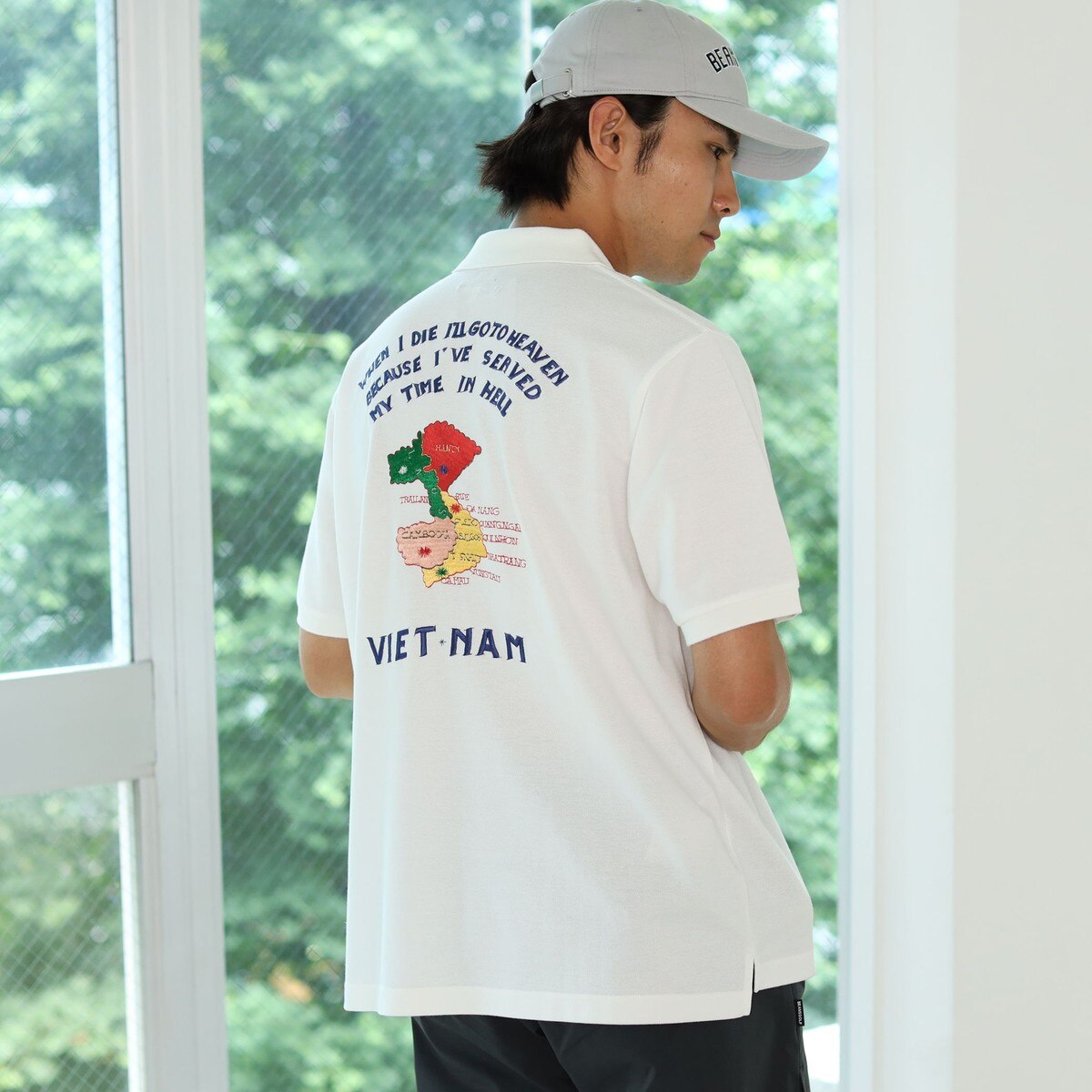 テーラー東洋 × BEAMS GOLF 別注 VIETNAM ポロシャツ(半袖シャツ