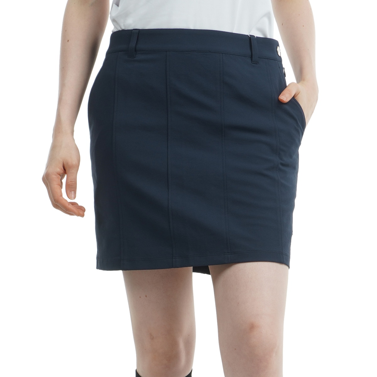 ルコックゴルフ ハードラミニットロゴ型押しスカート 9号 黒 ゴルフ スカート 楽天市場】ルコック（スカート｜レディースウェア）：ウェア