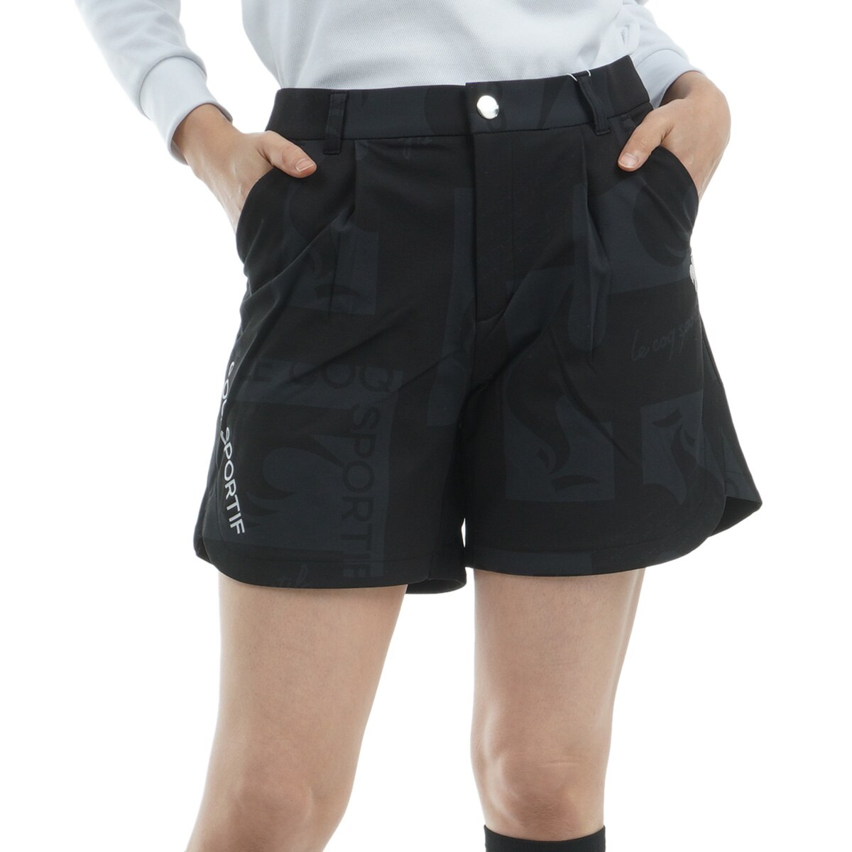 きのみかん「新品・未使用」ルコックゴルフ　キュロットパンツ ルコックスポルティフ ゴルフ LQ 【撥水ストレッチ】シンプル