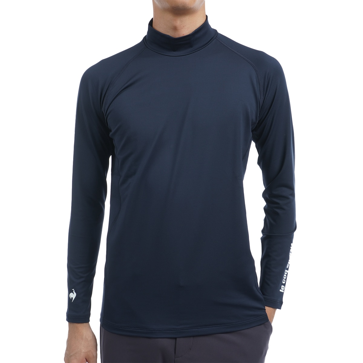 ストレッチフォーサー 裏起毛ハイネック長袖アンダーシャツ(【男性