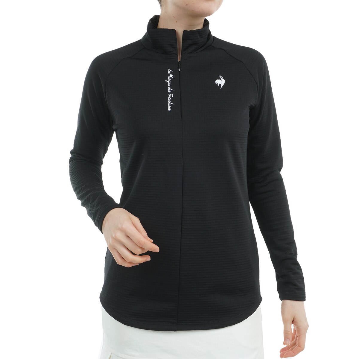 セール・アウトレット】ストレッチフォーサー 裏グリッドモックネック