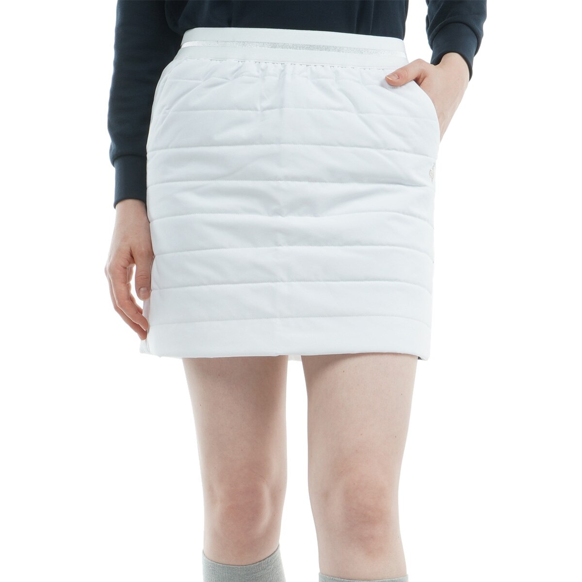 セール・アウトレット】ストレッチ 中綿スカート レディス(スカート