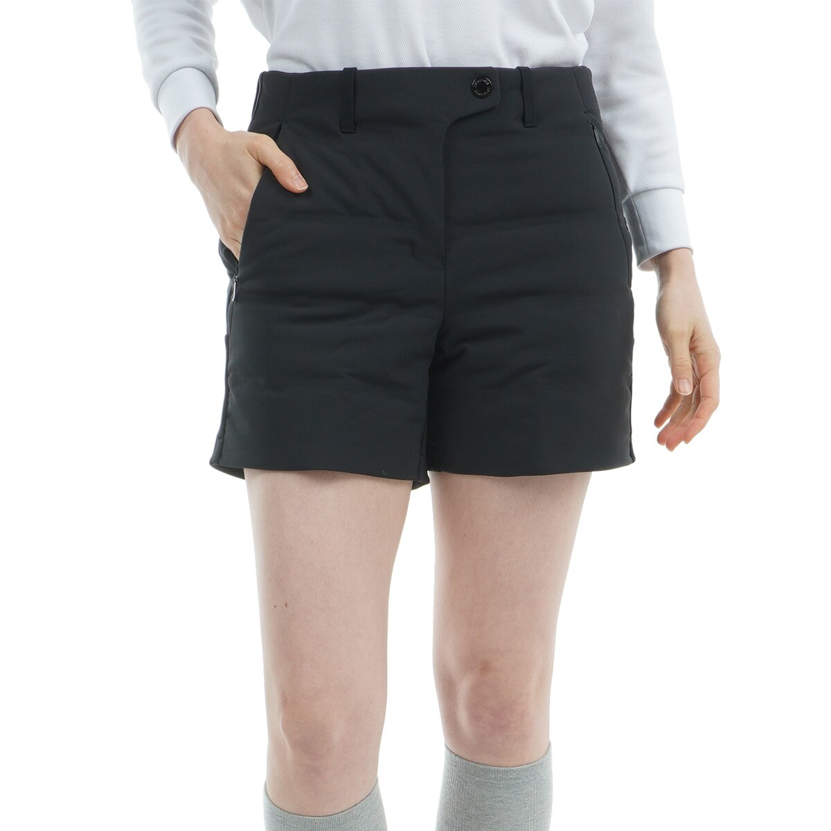 DESCENTE レディース ゴルフパンツ ブラック DESCENTE GOLF デサント メンズ レディス バレーボール ロング