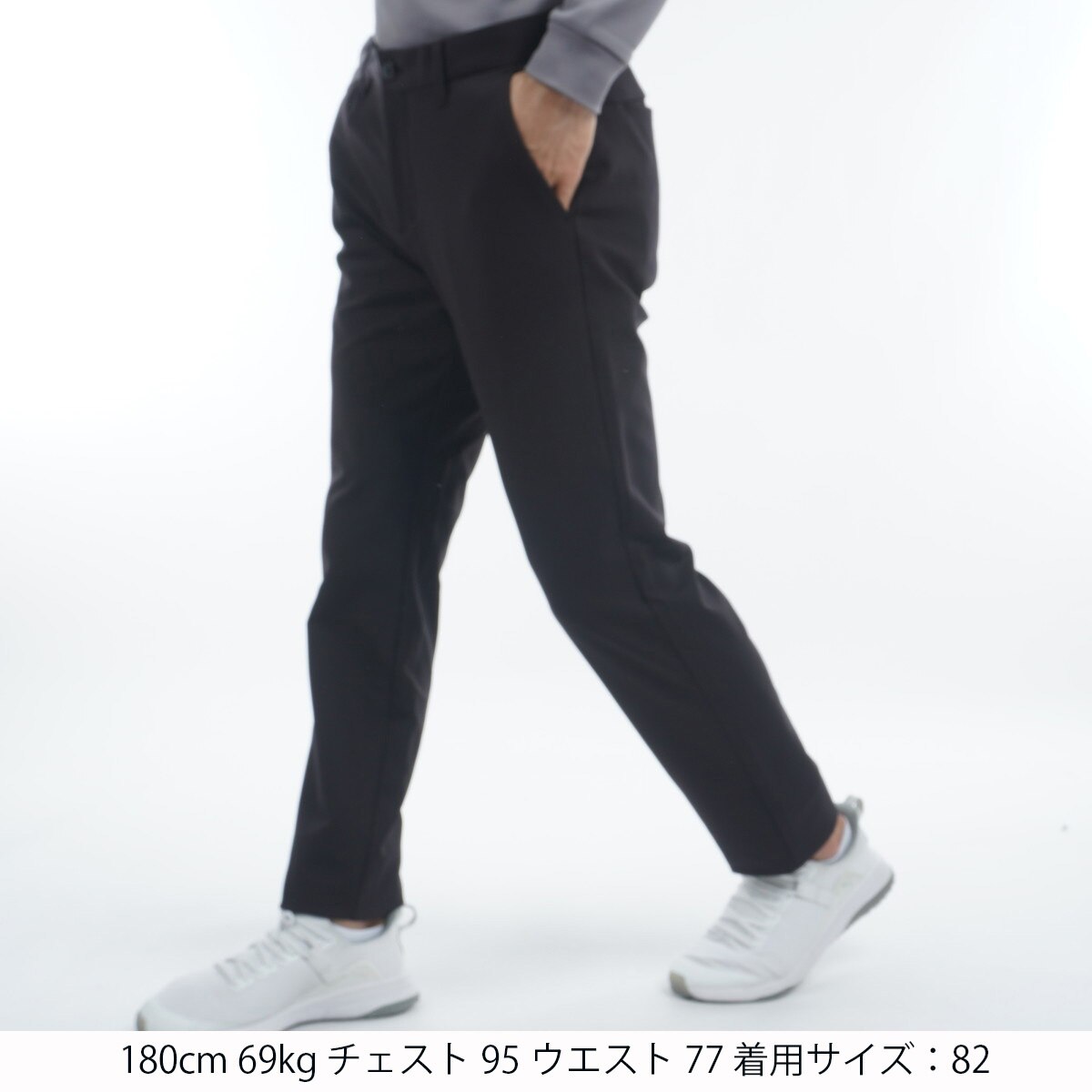 デサントゴルフ　今期最新　ダブルクロスロングパンツ デサントゴルフ DESCENTE ゴルフ ツイルロングパンツ（MEN