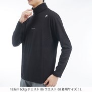 ストレッチ タートルネック表起毛長袖シャツ(長袖シャツ・ポロシャツ 