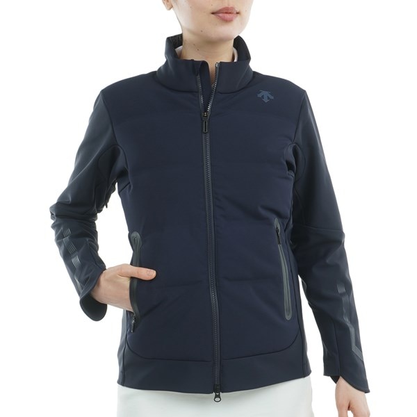 g-arc collection ストレッチ フルジップハイブリッドダウンジャケット  