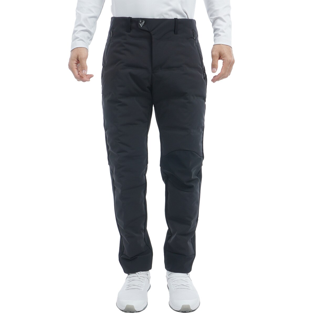 g-arc collection ストレッチ ハイブリッドダウンロングパンツ