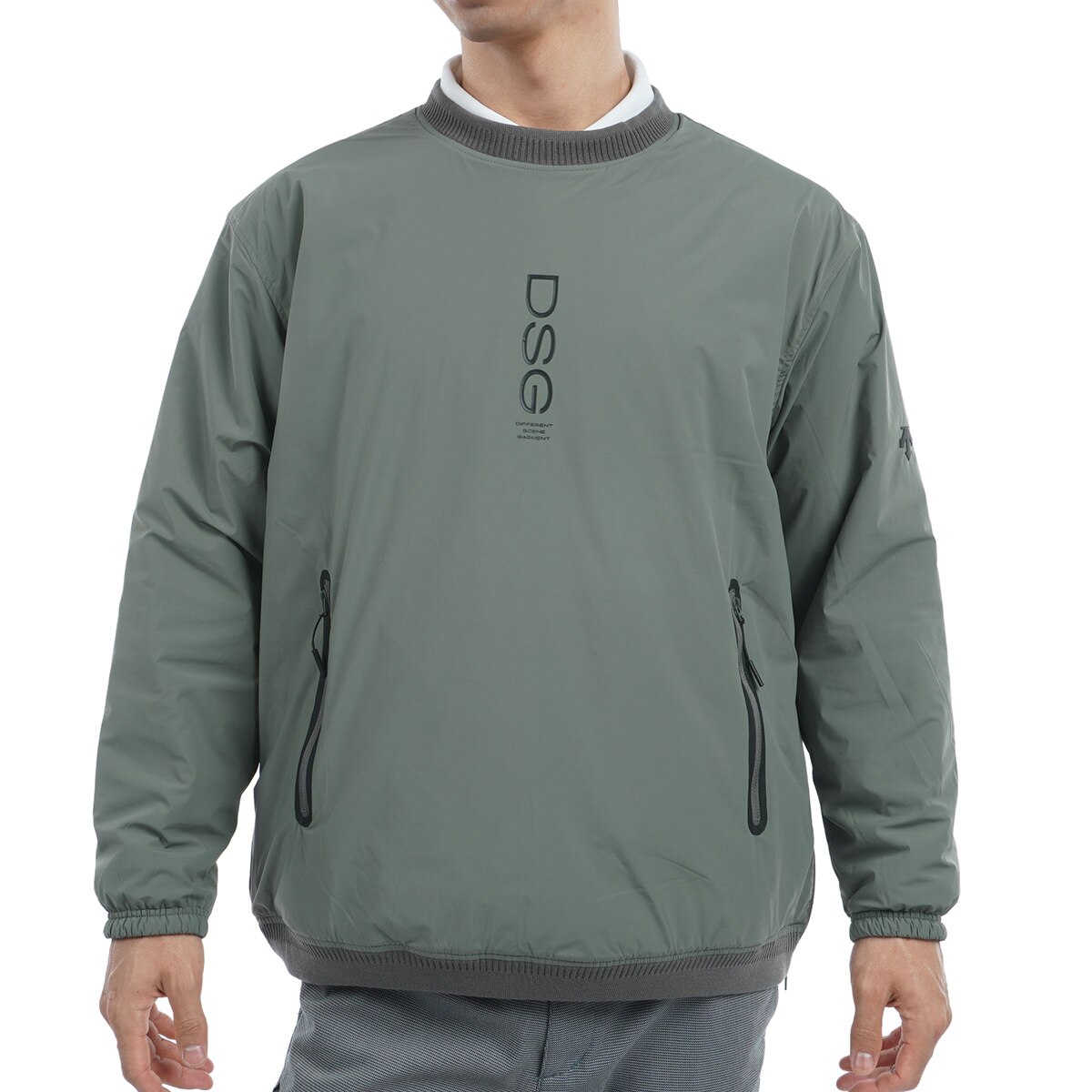 DSG COLLECTION ストレッチ Polartec® Alpha®中綿プルオーバー(アウター)