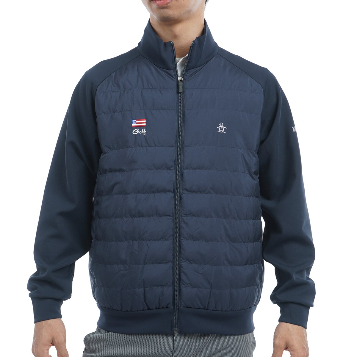 新品未使用マンシングウェア　ブルゾン　ジャンパー　アウター　ジャケット　ゴルフL Munsingwear 公式 マンシングウェア ブルゾン 袖取り外し可