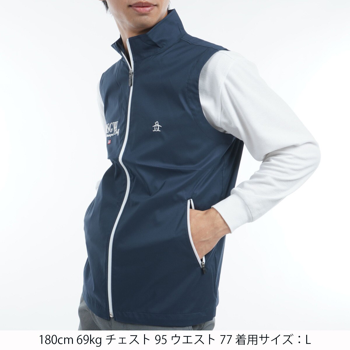 【お値下げ　新品】ゴルフ　マンシングウエア　ストレッチ　ベスト 楽天市場】ベスト（サイズ（S/M/L）LL・ブランドマンシング